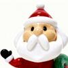 1pc Car Decoration Solar Energy Decoration Shaking Head Doll Cartoon Santa Shape Decoration Gift Creative Interior Automotive