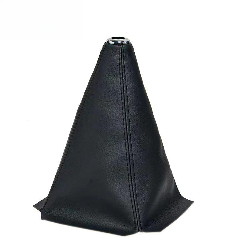 15mm universal suede or leather gear shift dust cover, manual automatic gear shift boot dust cover, waterproof car accessory 1pc