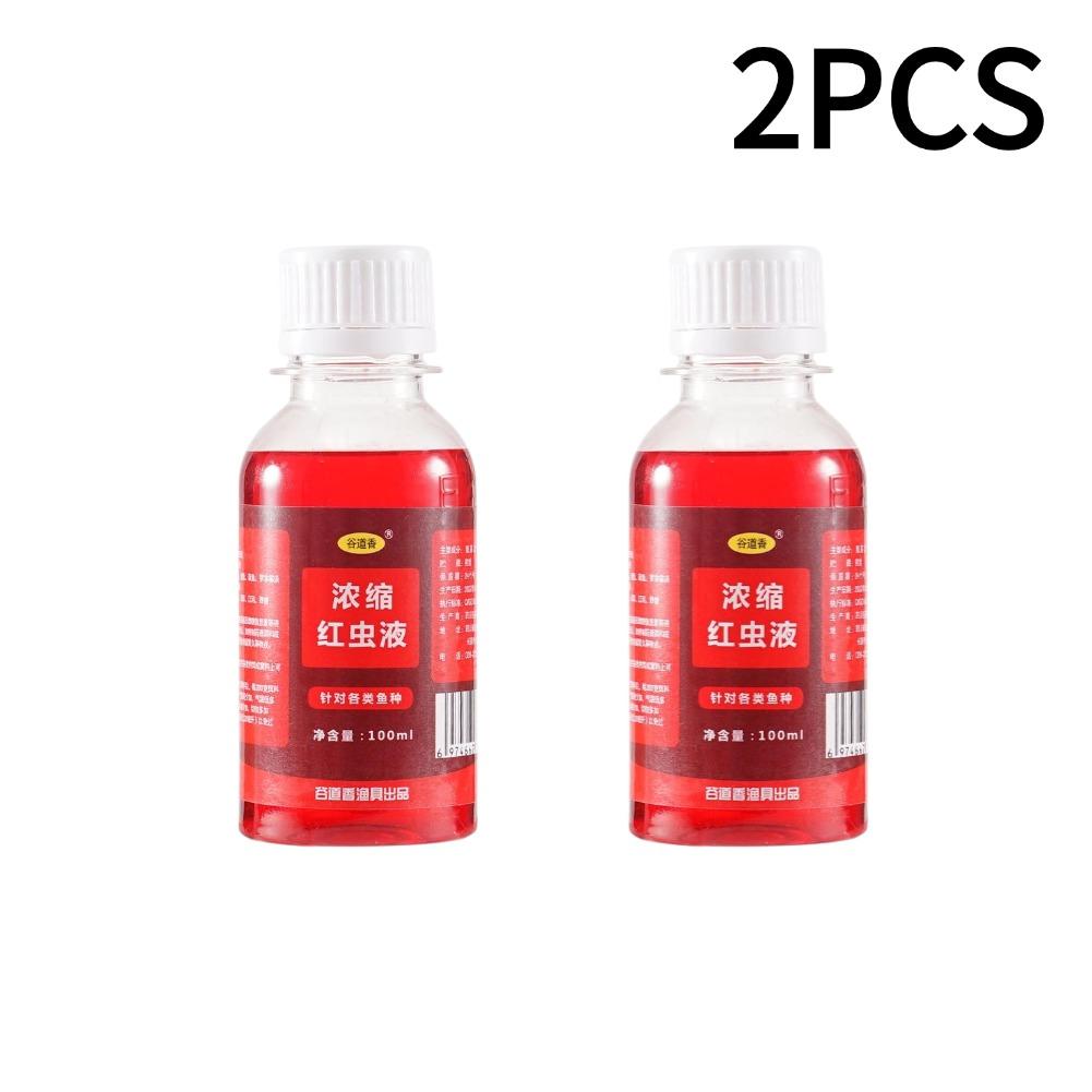 100ml High Concentration Fishbait For Trout Cod Carp Bass Strong Fish Attractant Concentrated Red Worm Liquid Fish Bait D8Q3