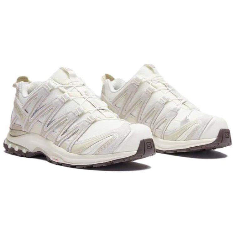 Salomon XA Pro 3D Mesh Fabric Comfortable Non-Slip Low-Cut Outdoor Functional Shoes Unisex Shoes Vanilla 472434