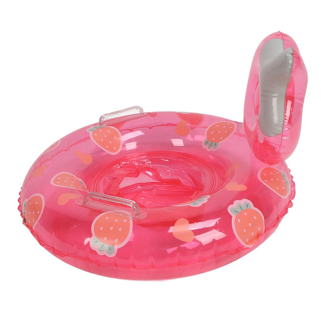 Baby Swimming Float PVC Inflatable Swimming Ring Handles Infant Seat Swimming Boat for Kids 3 to 10 Years Old