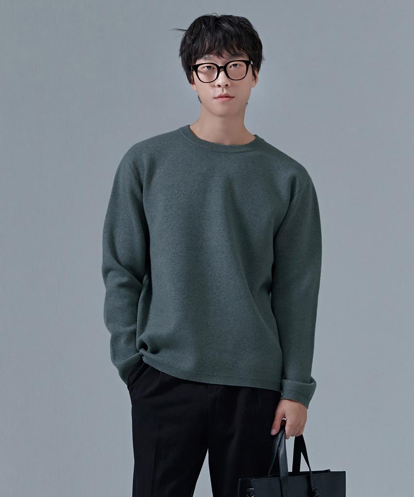 CHASECULT Men'S Basic Round Sweater-Cfrk5217D0G