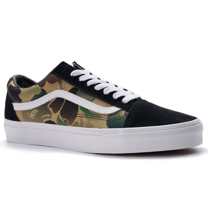 Vans Bape X Vans Old Skool Cortex Limited Black Camouflage 'Black' Vans VN0A4OE22DR