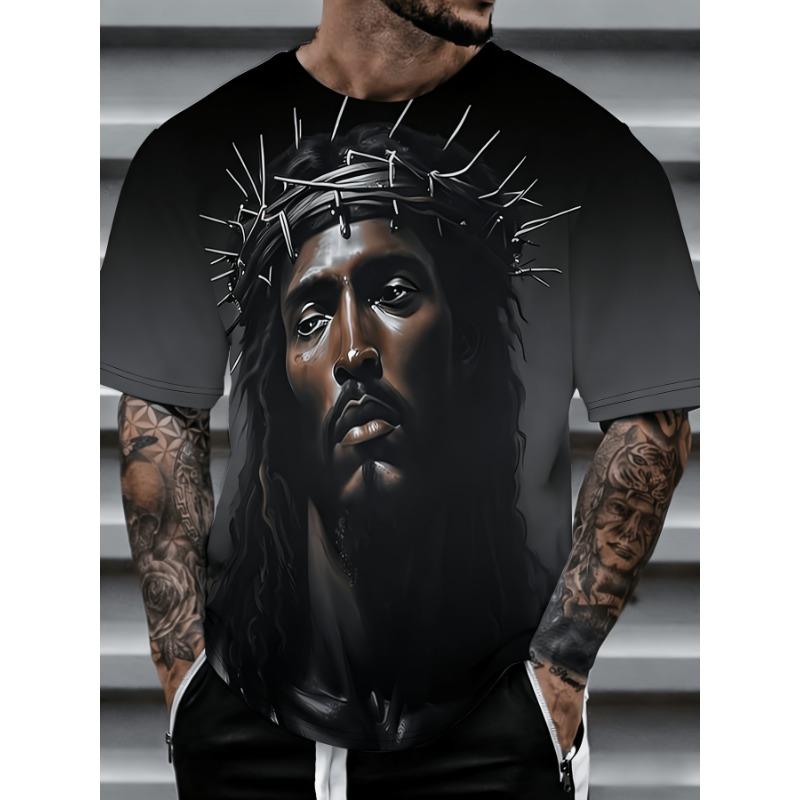 Men s casual sports short-sleeved T-shirt S