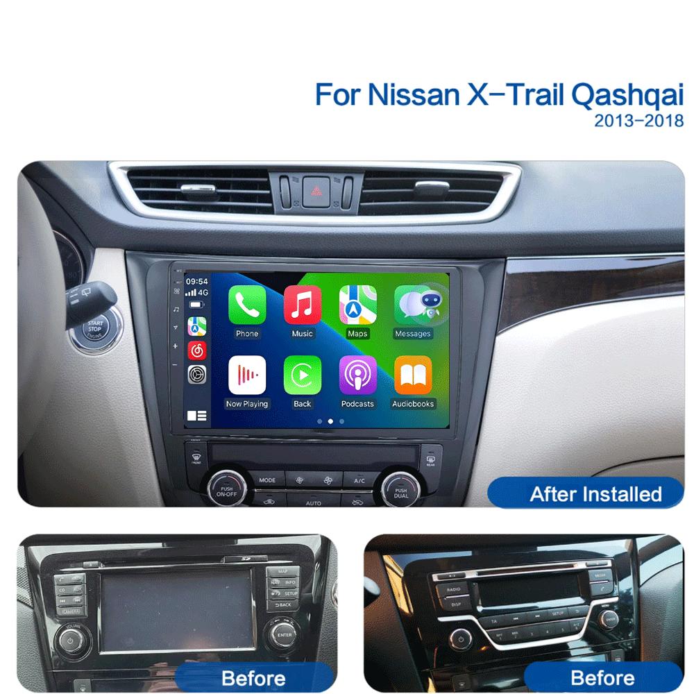 Car Radio Android 14 For Nissan X-Trail Xtrail X Trail 3 T32 2013 2014 2015 2016 2017 Navigation GPS Multimedia Player BT Stereo