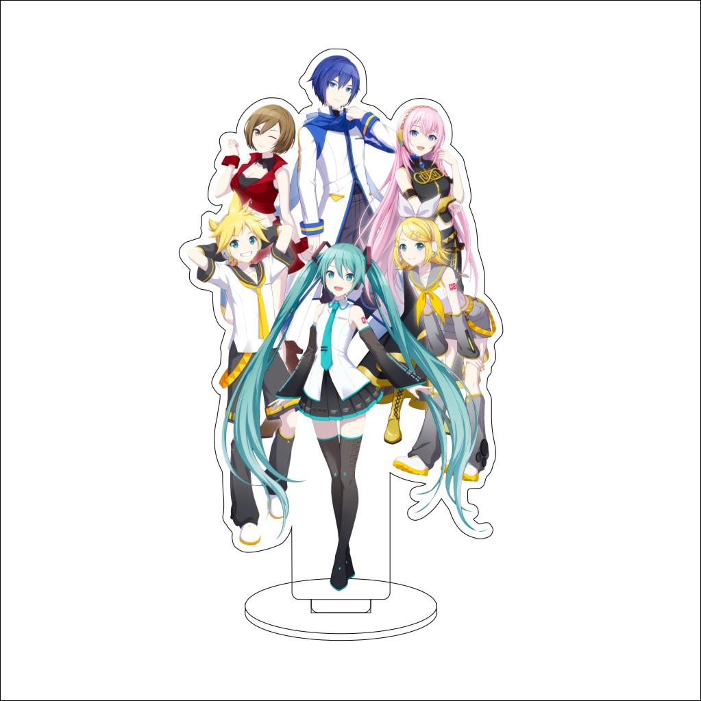 16CM Anime Vocaloid Cosplay Acrylic Stand Ornaments HOSHINO ICHIKA/HANASATO MINORI/momoi airi Figure Stand Halloween Gifts