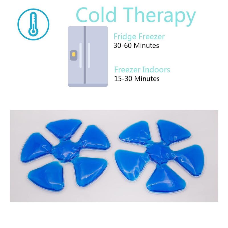 1 Bucată Pad Răcoritor Ajustabil Pentru Căști și Pălării Compresă Rece Reutilizabilă Gel PVC Albastru Pachet Gheață Accesoriu Călătorie Outdoor