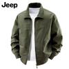 Jeep Men's Washed Reversible Casual Workwear Jacket