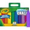 Crayola Jumbo Chalk Washable Outdoor 48 Colors 512048