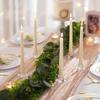 Kerzenständer Klar Kurz Konisch Kerzenhalter für Tischmittelstück Hochzeitsparty Advent Weihnachten Heimdekorationen