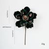 Sequins Christmas Glitter Flower 21CM Simulation Flowers New Sequins Flower  Home Decoration
