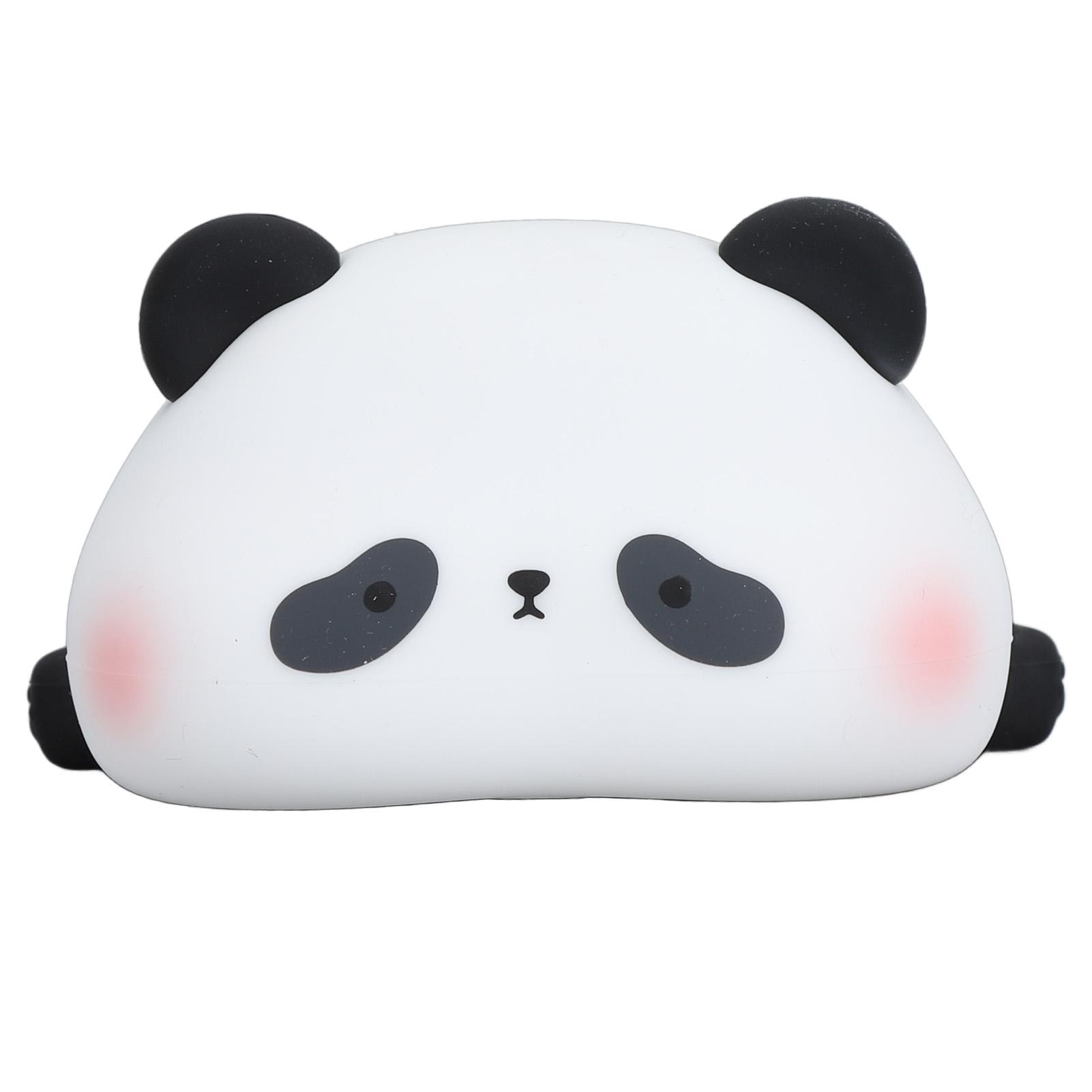 

Милый ночник-панда, силиконовый ночник в виде животного, перезаряжаемый от USB, диммируемый ночник для детской