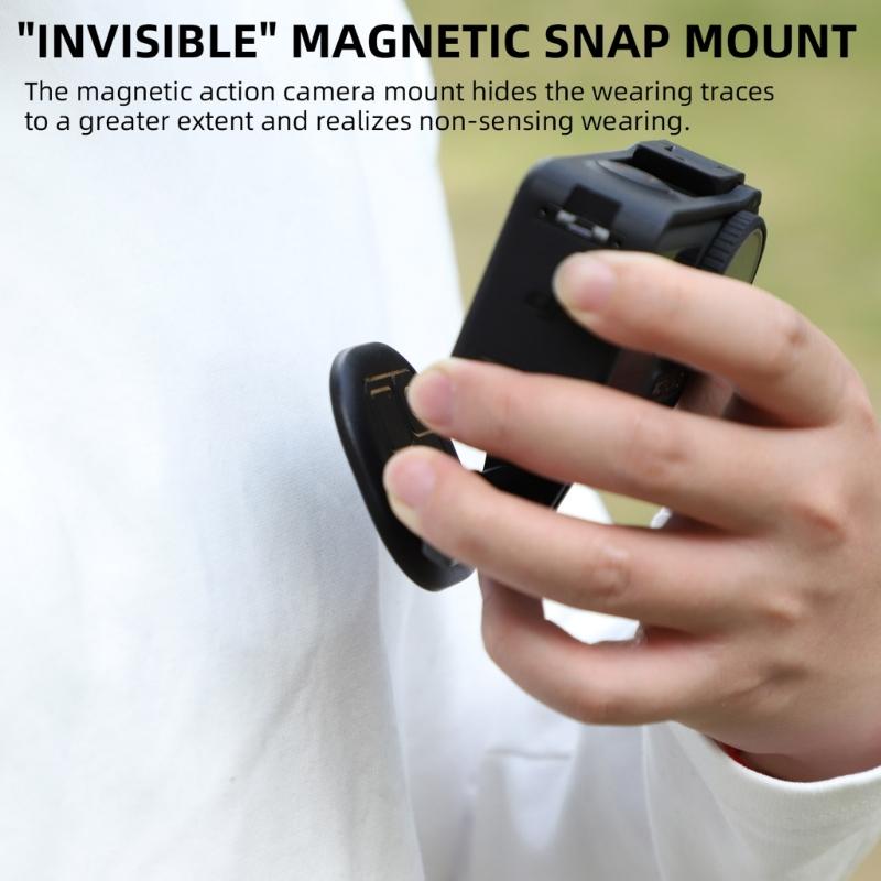 Portable Magnetic POV Selfie Neck Holder Mount for  Action Camera & Cell Phones Video Shoot Accessories Durable