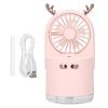 Cooling Water Spray Fan With Simulated Natural Wind Function Multi Gear Adjustment Portable Handheld Fan Long Lasting Humidification For Summer