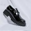 Fashion Brand Spring/Summer New Black Men Shoes Comfy Luxury Brand Men Casual Shoes Lace Up Business Style Dress Shoes Men