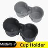 Cup Holder for Tesla Model 3 Y Highland Center Console Storage Box Armrest Organiser Non-slip Insert Phone Holder Accessories