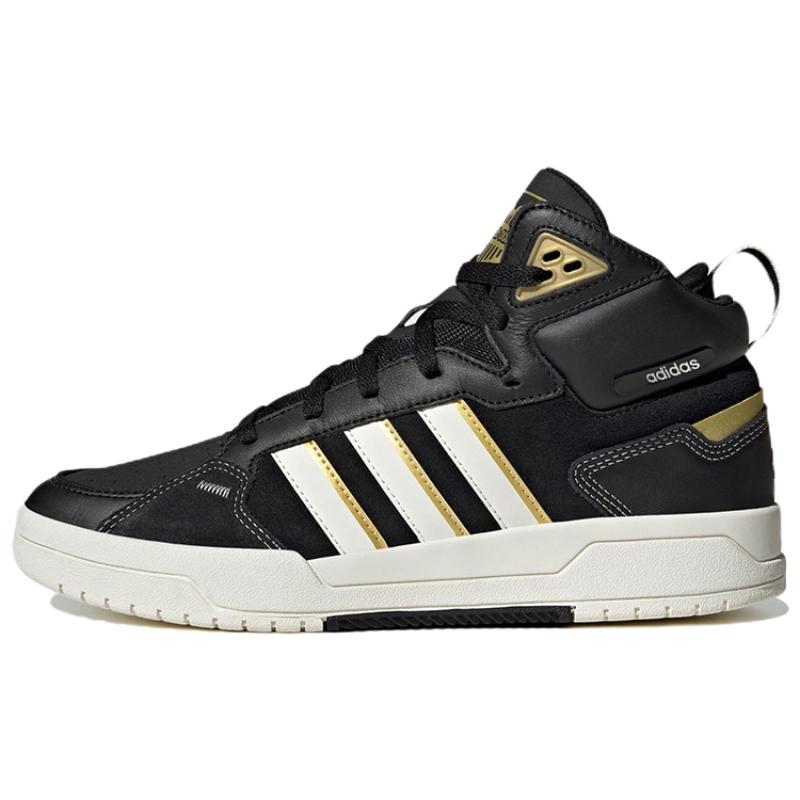 

Adidas Neo 100DB Slip Resistant, Abrasion Resistant, Lightweight Mid Top Skateboard Shoes Unisex Black Yellow White Sneakers IG2793 40