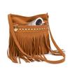 Tassel Shoulder Bag Women's Tote Bag Vintage Large Capacity Crossbody Bag