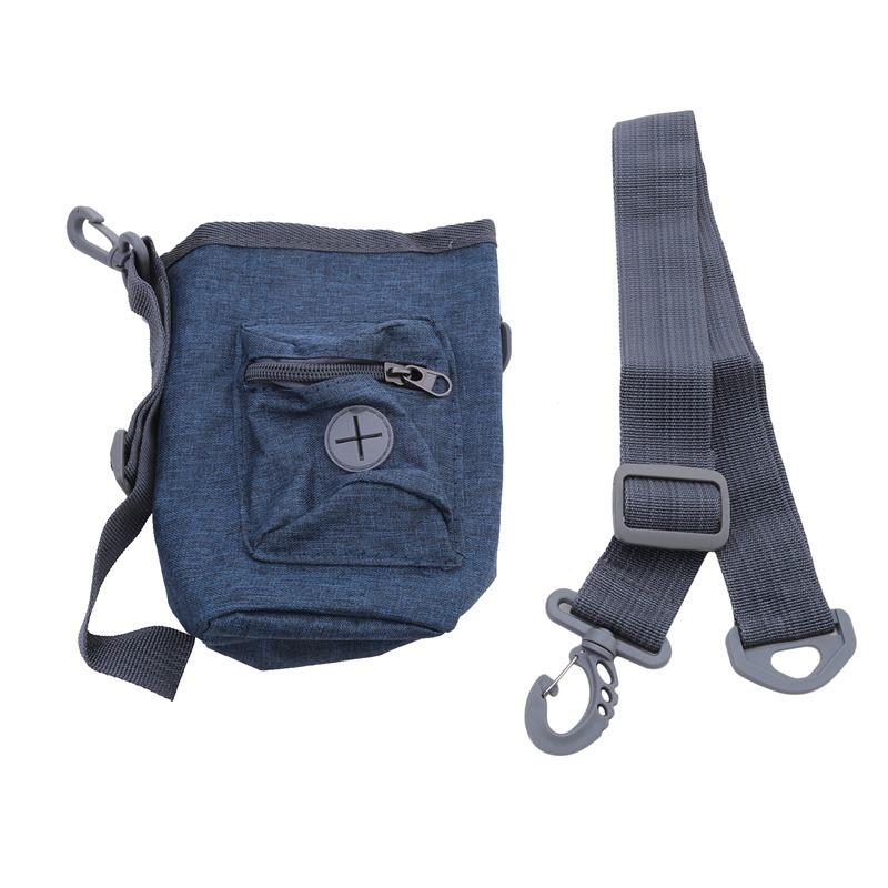 

Portable Dog Training Pouch Bag For Dog Cat Training Treats Food Pouches, Fanny Pack Treat Holder, Dogs Treat Bags, Toys Or Pet темно-синього кольору