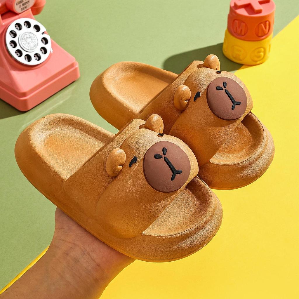 Kapibala Capybara Baby Slippers - Soft, Cute, Non-slip Sole, Perfect for All Seasons.