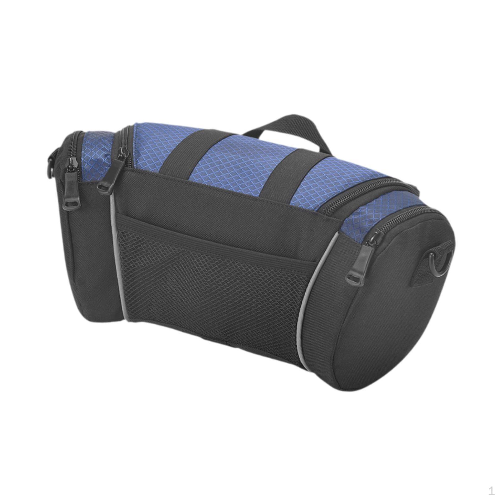 

Сумка на руль велосипеда, многофункциональная, на плечо, большая вместимость, передняя blue