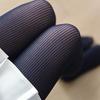 2025 Retro French Velvet Striped Women’s Pantyhose
