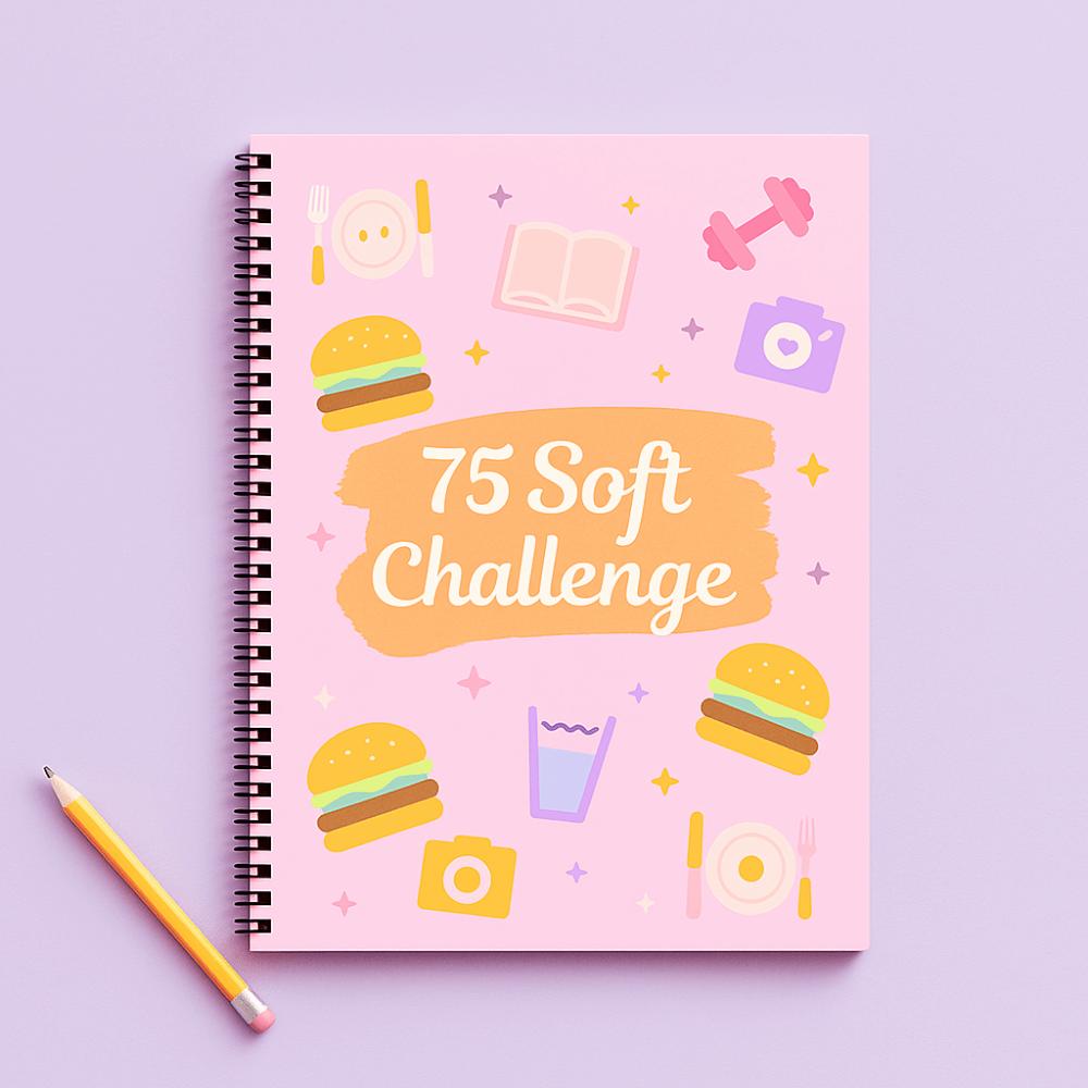 Progress Tracking 75 Soft Challenge Journal Goal Setting 75 Tracker  Habit Formation