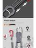 Multi-Functional Fish Lure Pliers Set with Scale and Extended Handle Gripper for Large Fish