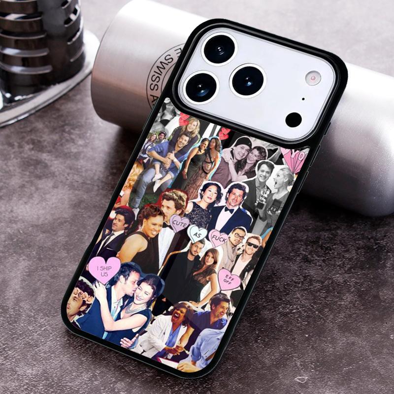 Greys Anatomy TV Show Meredith Phone Case for iPhone 17 16 15 Pro Max Air 14 13 12 11 Plus Shockproof Cover