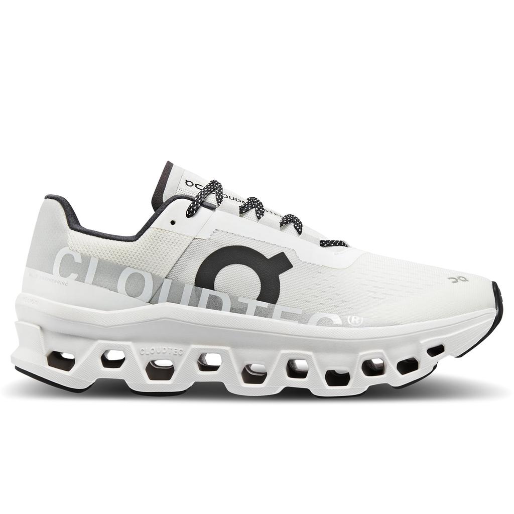 On Cloudmonster Running Size Cm Men's Shoes, White, 25.0