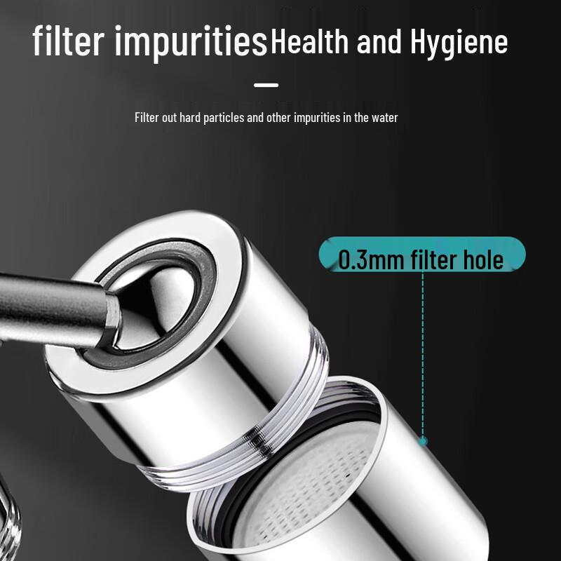 Universal Swivel Faucet Aerator Nozzle