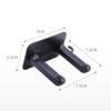 Wall Mounted Hair Dryer Rack Space Aluminum Holder for Bathroom Strong Durable Home Organizer