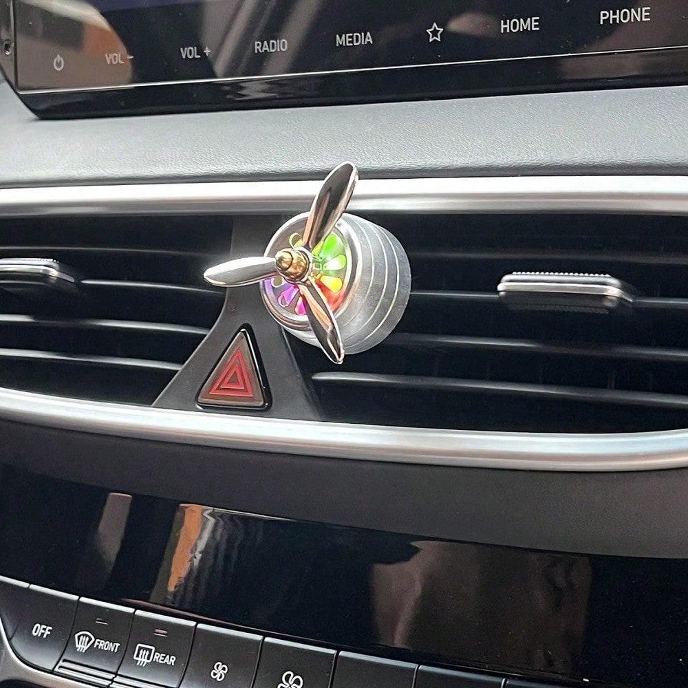 Car Interior Supplies Creative Car Aromatherapy Clip Balm Lantern Alloy Car Air Outlet Perfume