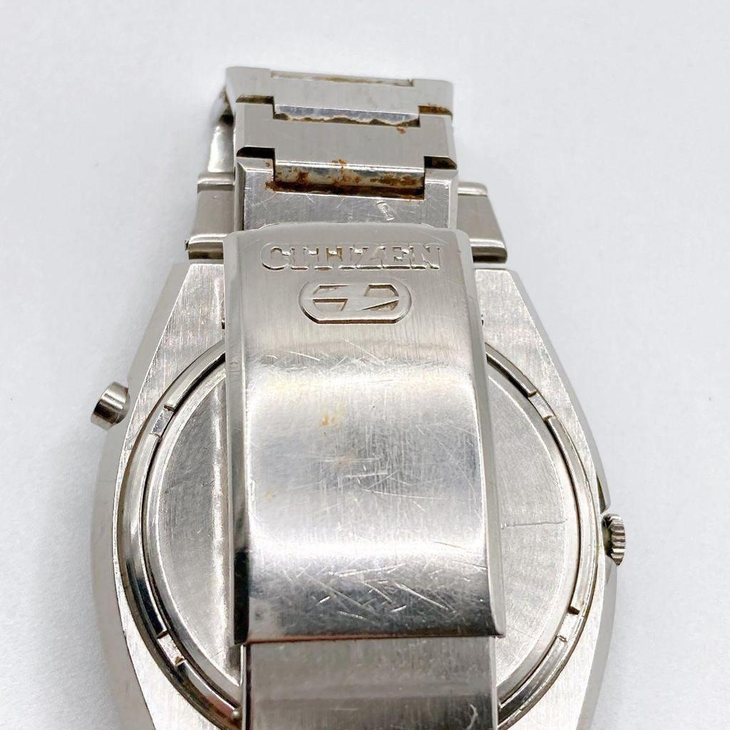 Used 372 CITIZEN COSMOTRON Men's Watch Vintage New Battery