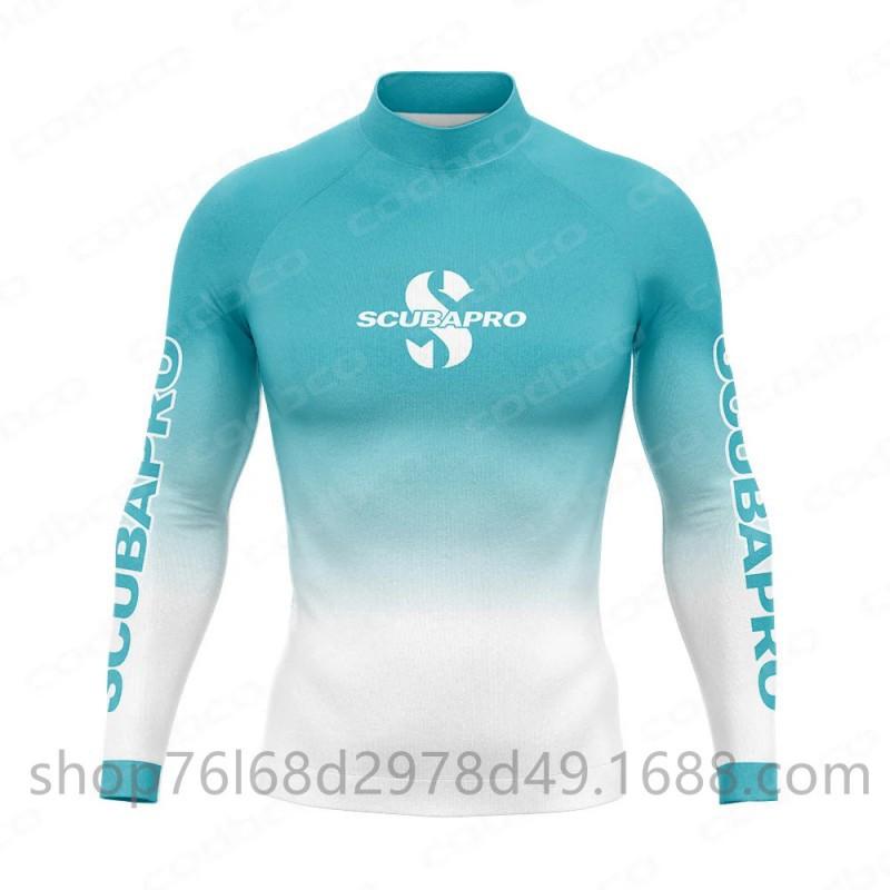 SCUBA Skuba Surfing Suit Outdoor Sunblock Snorkeling Swimsuit Split Long-sleeved Jellyfish Quick-drying Diving