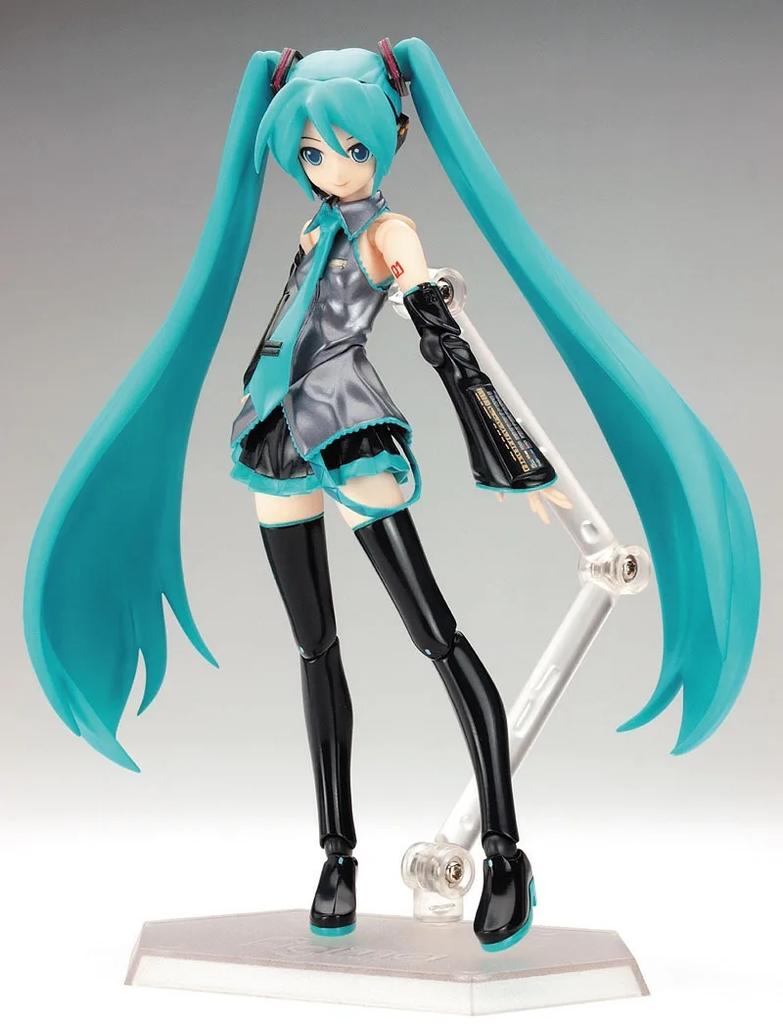 Anime 041 Hatsune Miku Action Figure Figure Toys Ornaments Activities Singing Microphone Shake Onion Ornament Set Gift