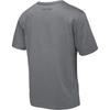 Calvin Klein T-Shirt für Herren mit Buchstabenprint, Rundhalsausschnitt, kurzen Ärmeln, Grau 000NM2399E-CKP