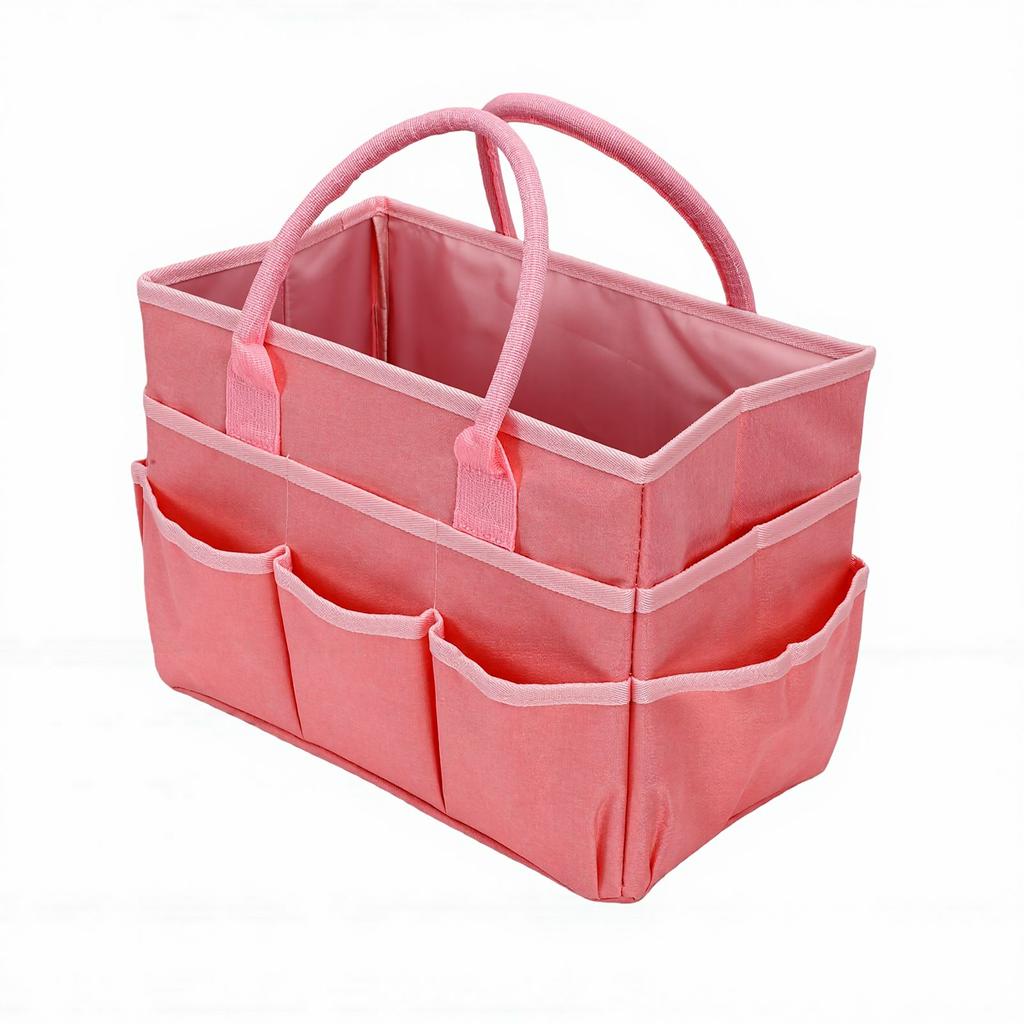 Craft Organizer Bag for Art Storage Oxford Cloth Multiple Pockets Sewing Bag for Scrapbooking School Office Supplies