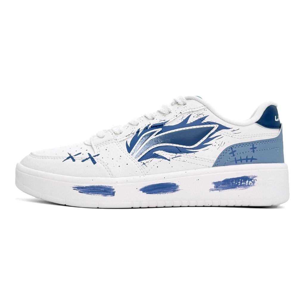 Li Ning Sycee V3 Fire Low top Skateboard Shoes Men's Blue New AGCT339-4(Team1745-)