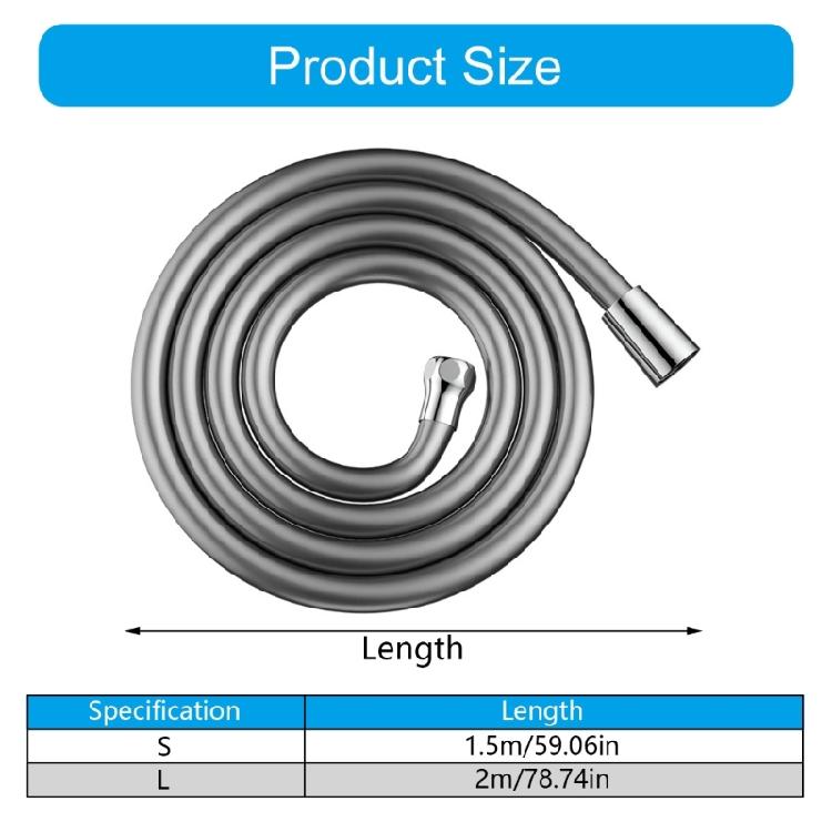 Universal Silicone Shower Hose Easy To Install Anti Twist Designs Shower Hose Flexible Bathroom Hose Simple Installation