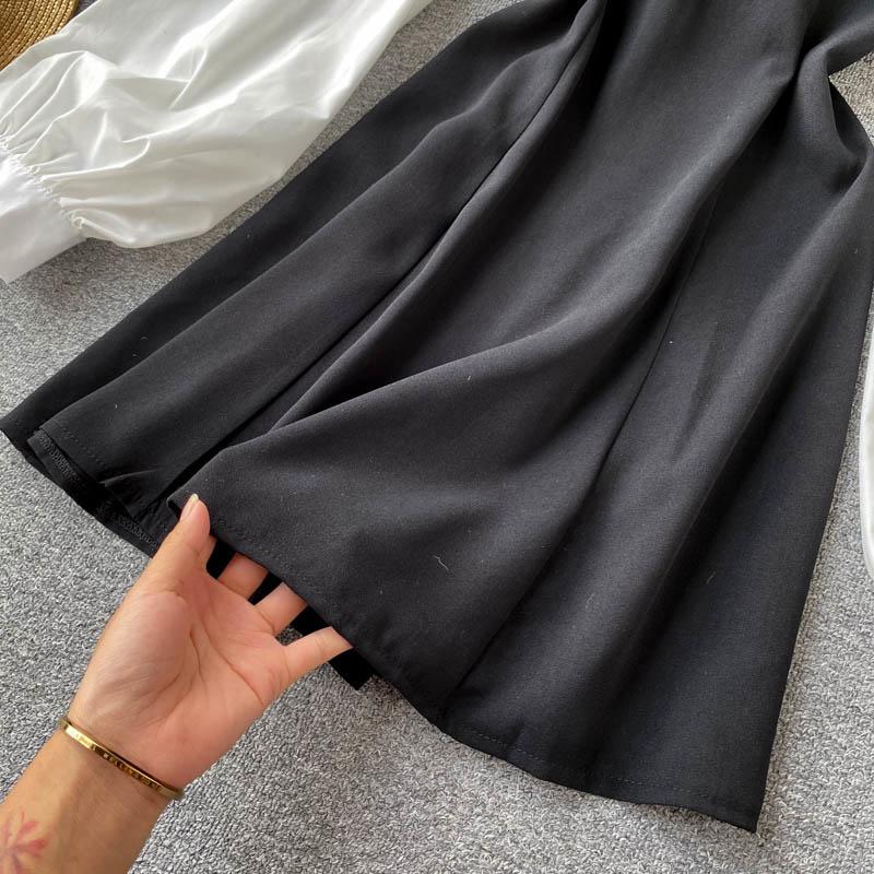 Французское сексуальное платье на бретельках — фото 10