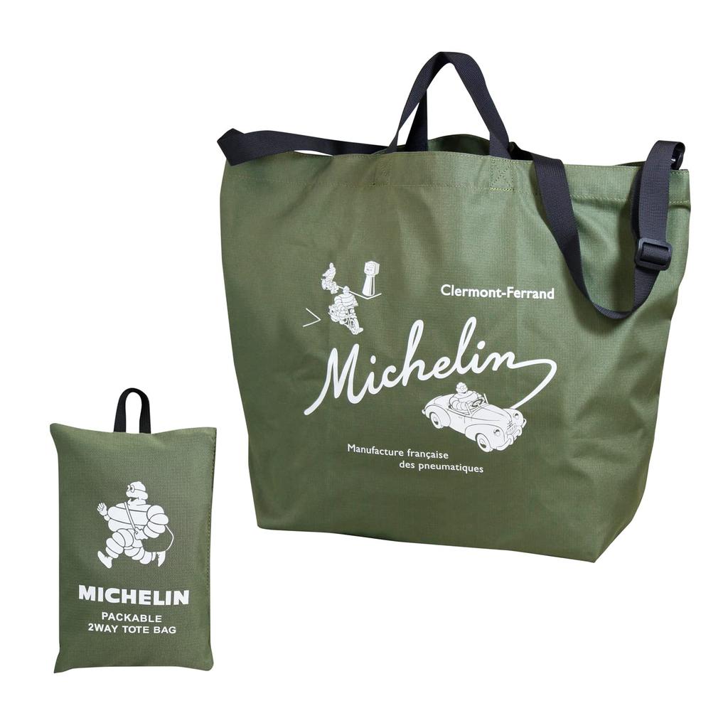 [Michelin] Folding Tote Bag 233753 Olive