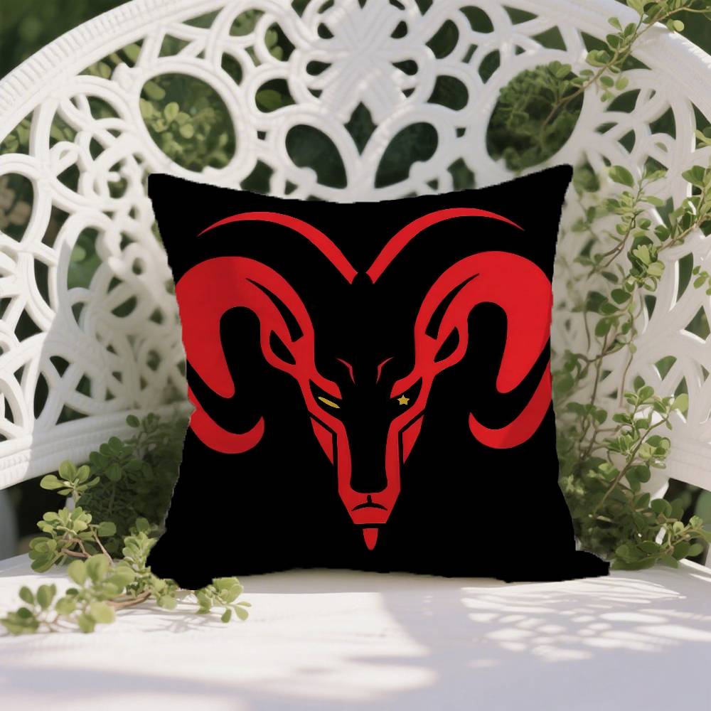 Fashion Design Style D-Dodge-DOGLOVE Pillow Case Anti-dustmite Pillowcase Invisible Zipper Silky Short Plush Sofa Cushion Cover