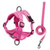 Dog Harness Leash Fordogs Garment For Dog Cat Harness Reflective Breathable And Anti-Shake Puppy Lead