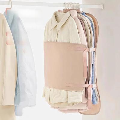 Kleider-Kompressionsbrett Faltbare Aufbewahrungstasche Staubdicht Platzsparend Organizer für Daunenjacke Mantel Kleiderschrank Schrank