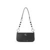 Shoulder Bag [Customized Bag] Night Banquet Camellia Ido Rose Pattern Flower Pendant Pearl Chain Commuting Simple Fashionable Black Rose