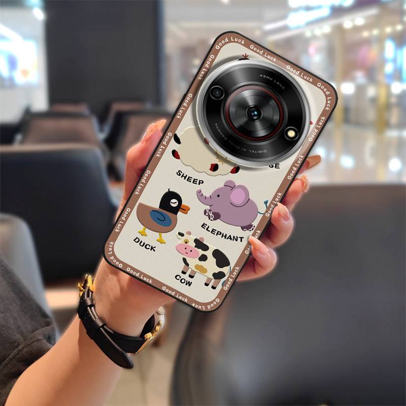 Miękkie etui Pokrowiec Etui na telefon Dla ZTE Blade A75 5G/Nubia Focus 5G/Calf 5G Modny design Silikonowe TPU Pełne pokrycie Słodkie