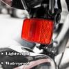 1 Stück Fahrradreflektor Fahrradfelgen Speichen Räder Speichenreflektoren Sicheres Warnreflektierendes Blatt für Fahrräder