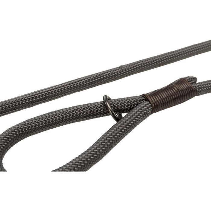 Laisse L-XL ø 13 mm x 1 mètre gris foncé BE NORDIC pour chien - Trixie