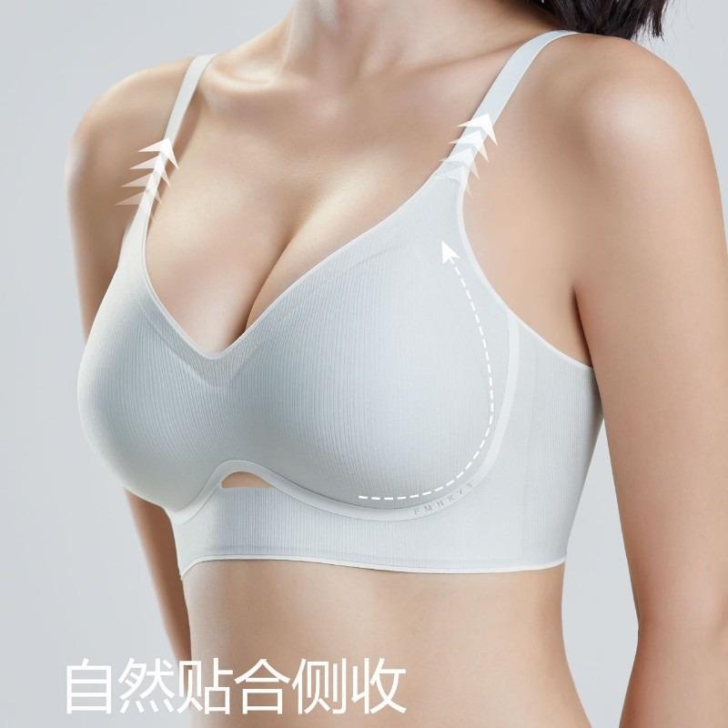 Damen Fixed Cup Nahtloser BH Push-Up Für Kleines Dekolleté